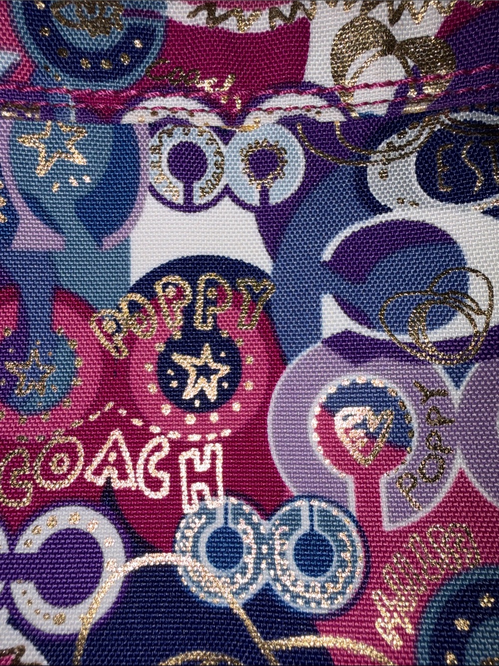 Coach Poppy convertible wristlet/mini bag - Picture 2 of 5